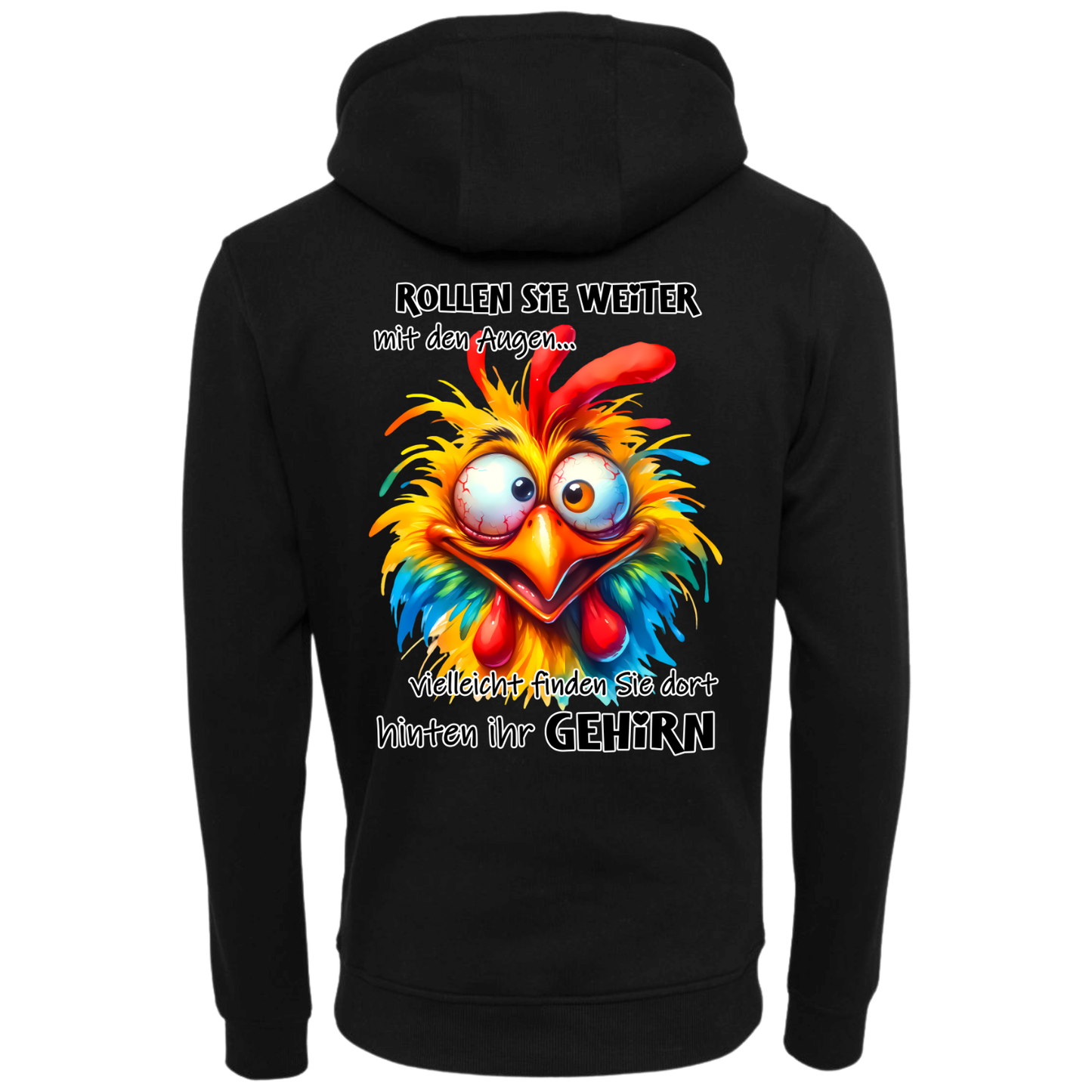 Rollen sie weiter mit ihren Augen | Premium Hoodie Unisex