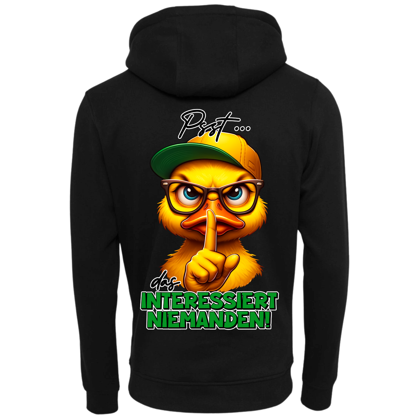 PSSST Das Interessiert niemanden | Premium Hoodie Unisex