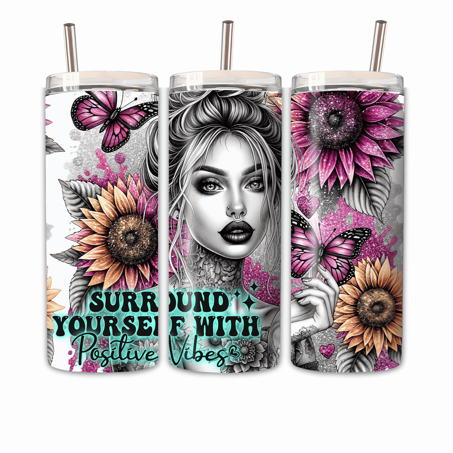 Tumbler Positive Vibes