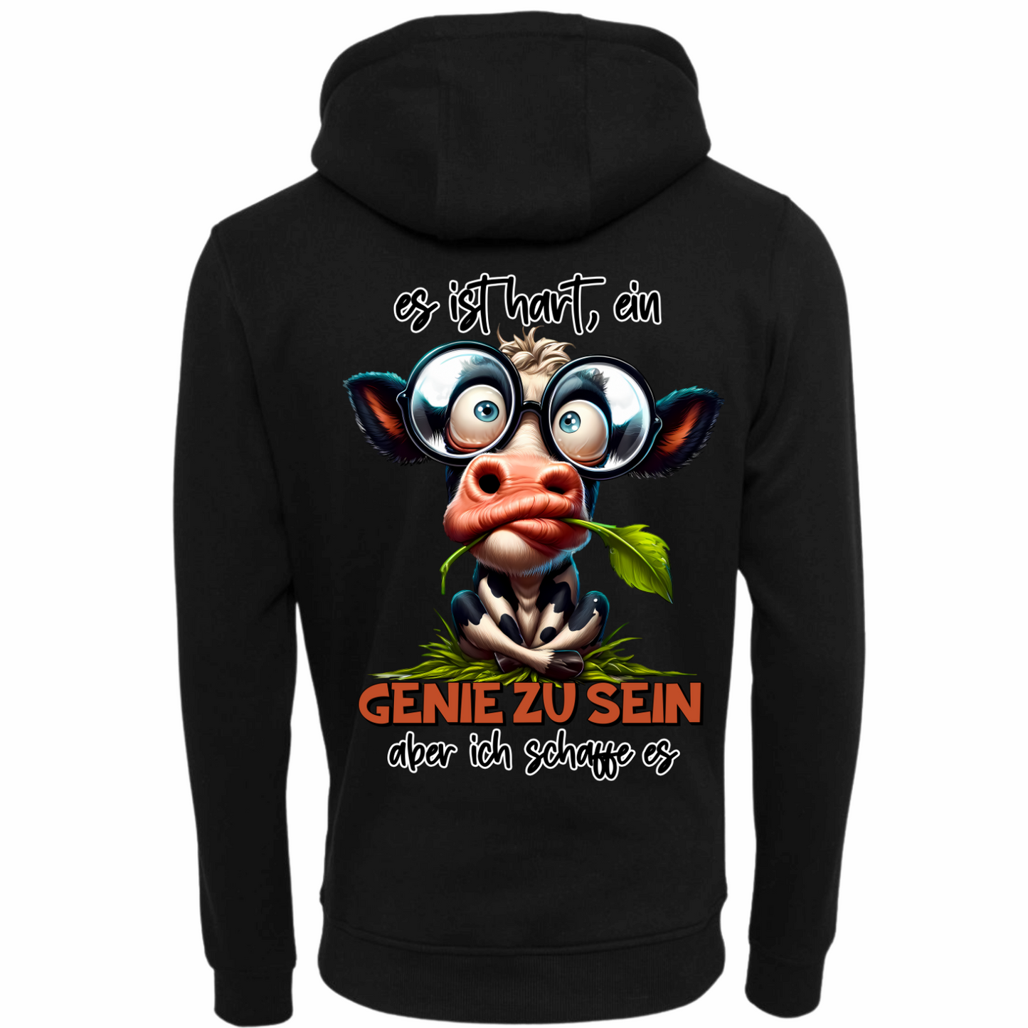 Es ist hart ein Genie zu sein | Premium Hoodie Unisex