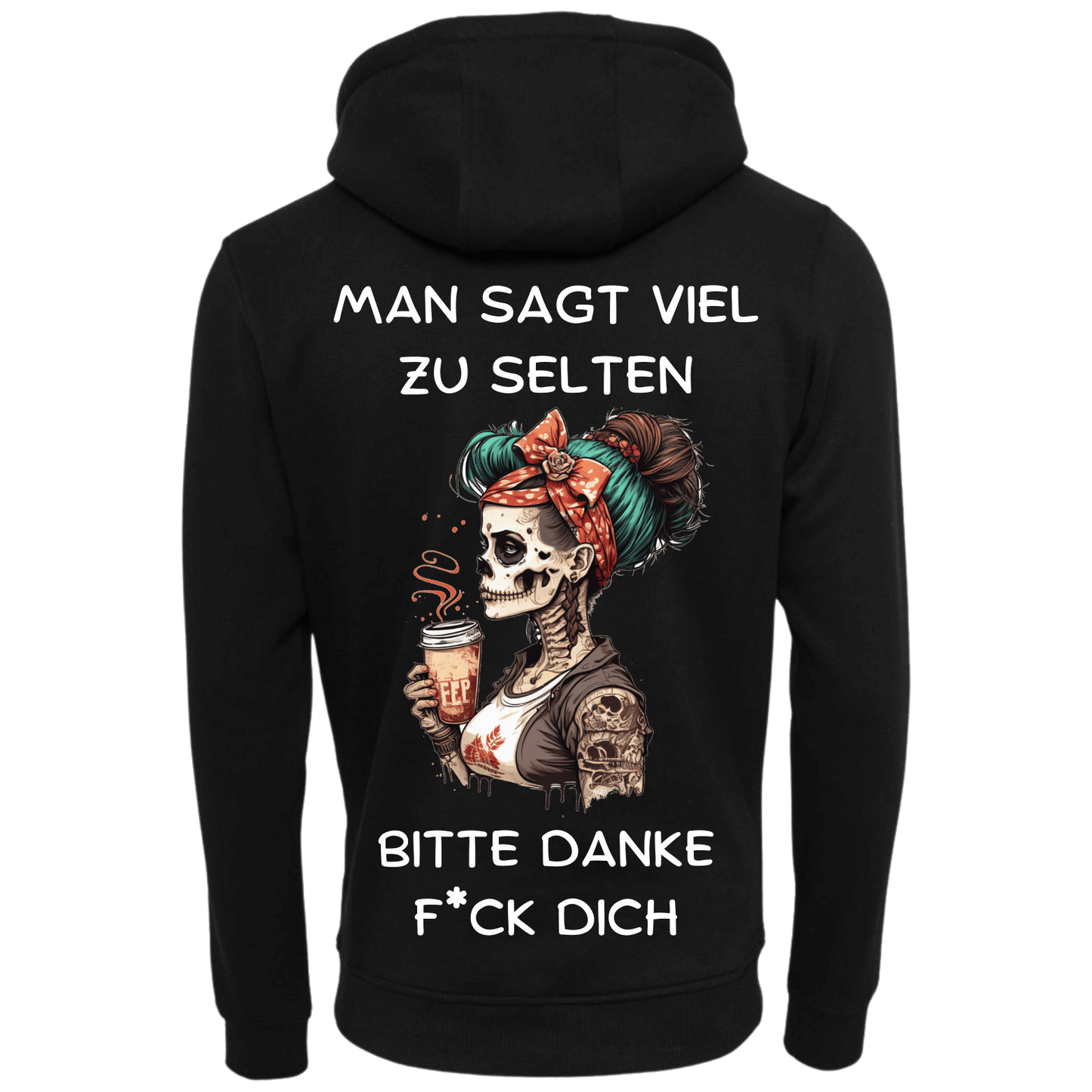Man sagt viel zu selten | Premium Hoodie Unisex