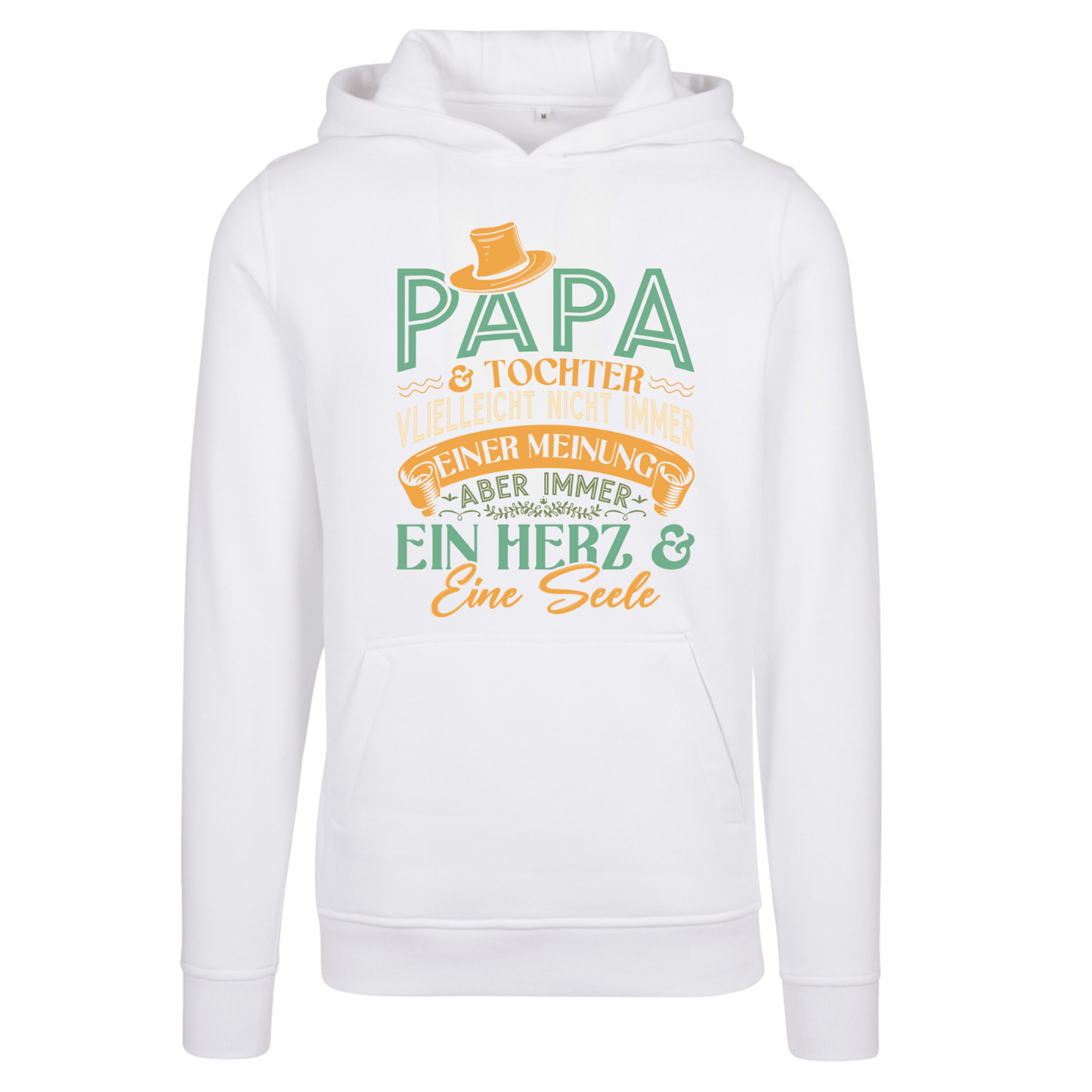 Papa einer Tochter ein Herz und eine Seele