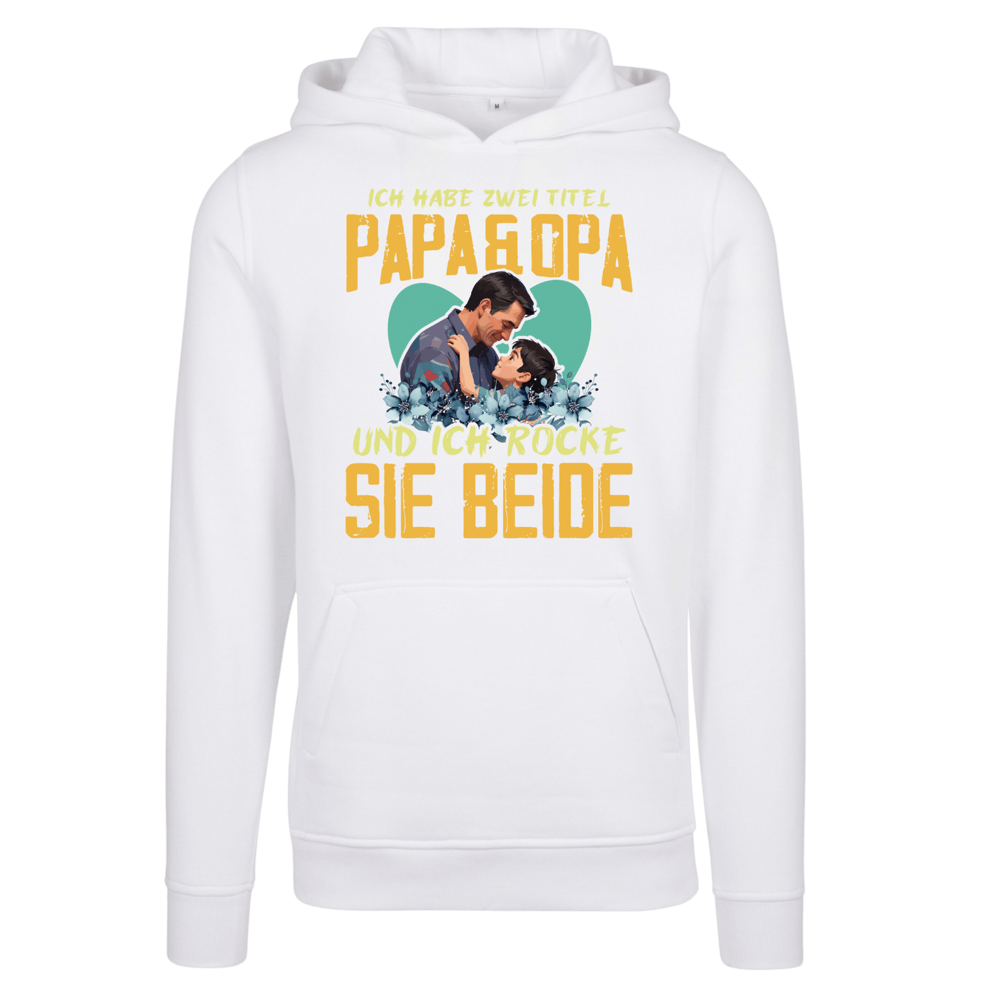 Papa und Opa und ich rocke sie beide