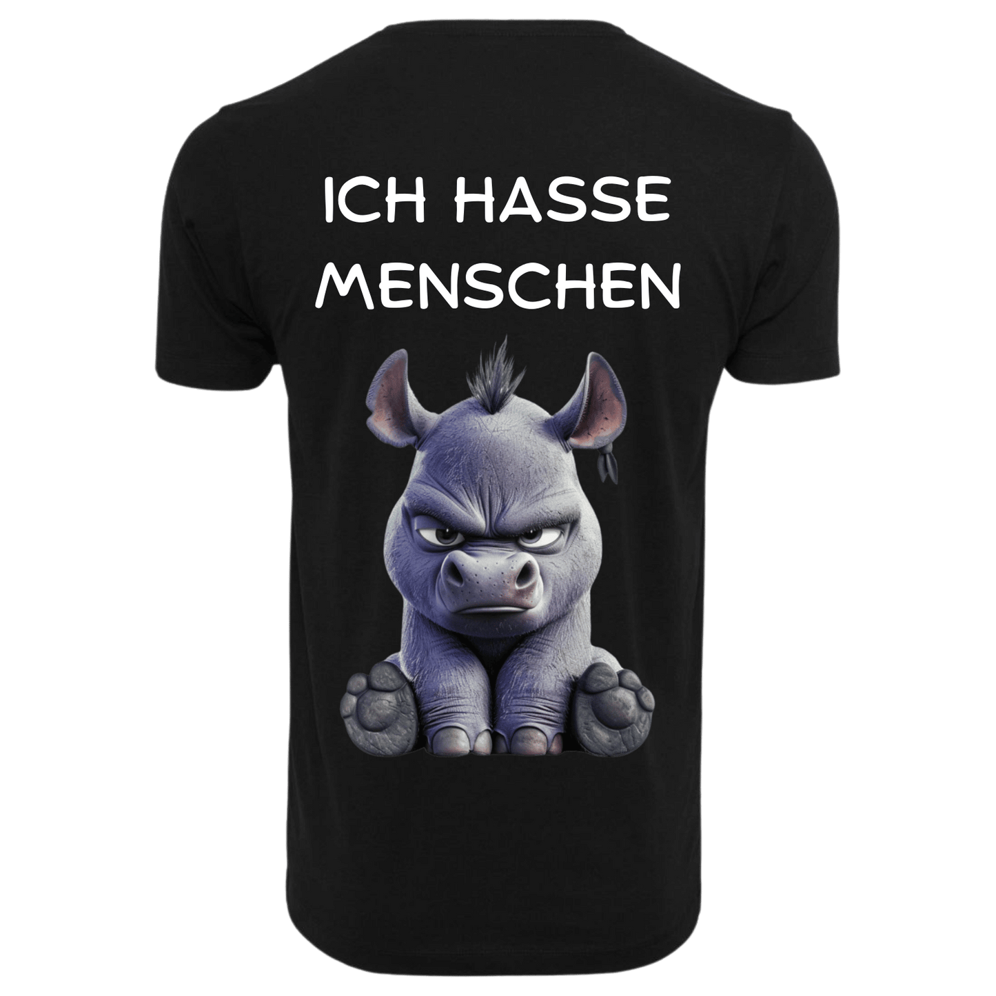 ICH HASSE MENSCHEN...- T-ShirtUnisex-Lustiger Spruch