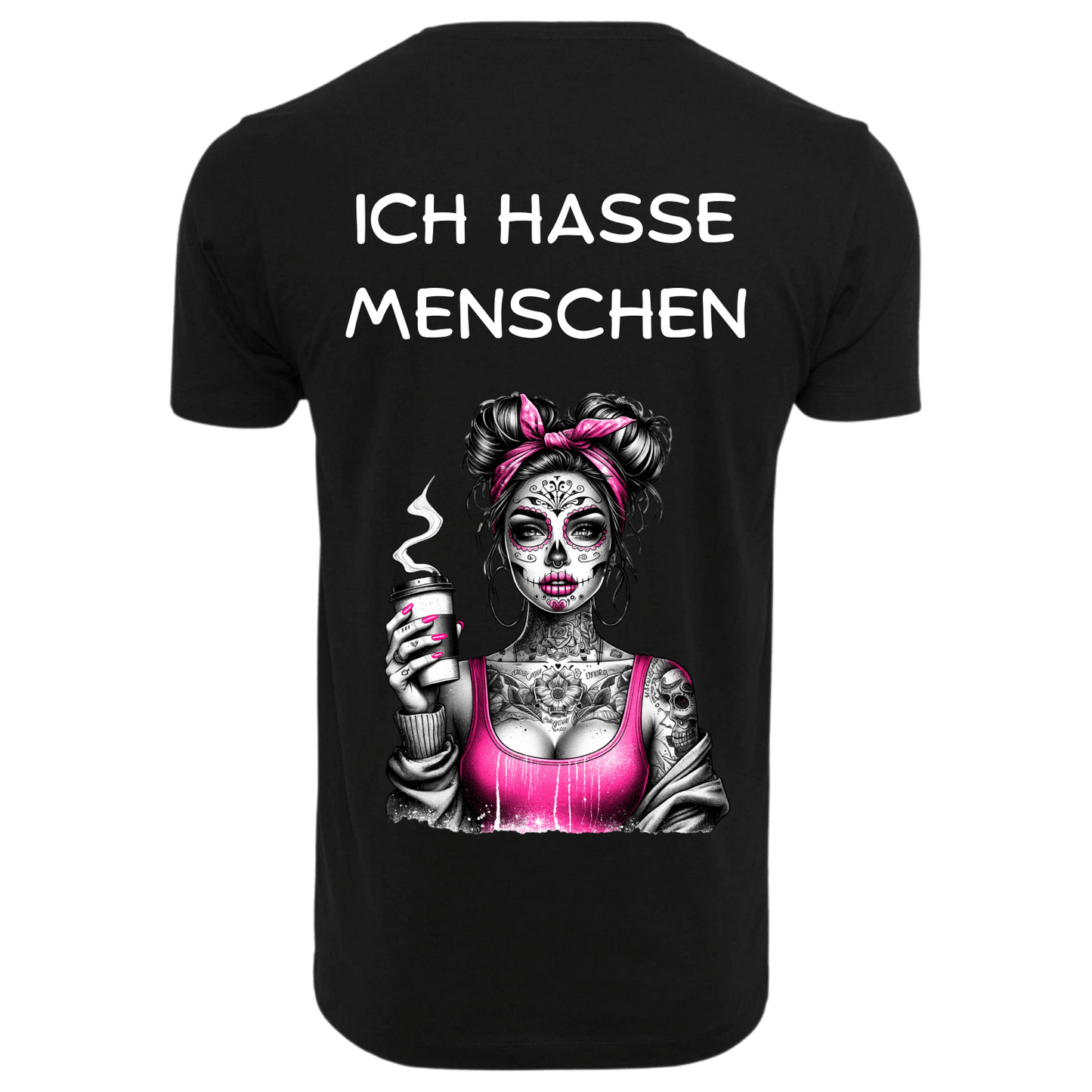 ICH HASSE MENSCHEN...- T-ShirtUnisex-Lustiger Spruch