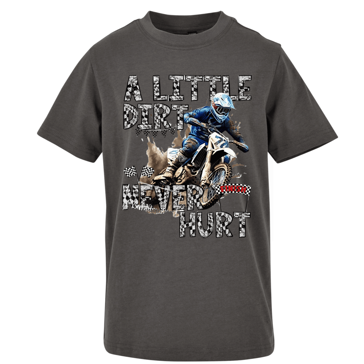a little dirt