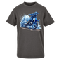 Motorrad blau