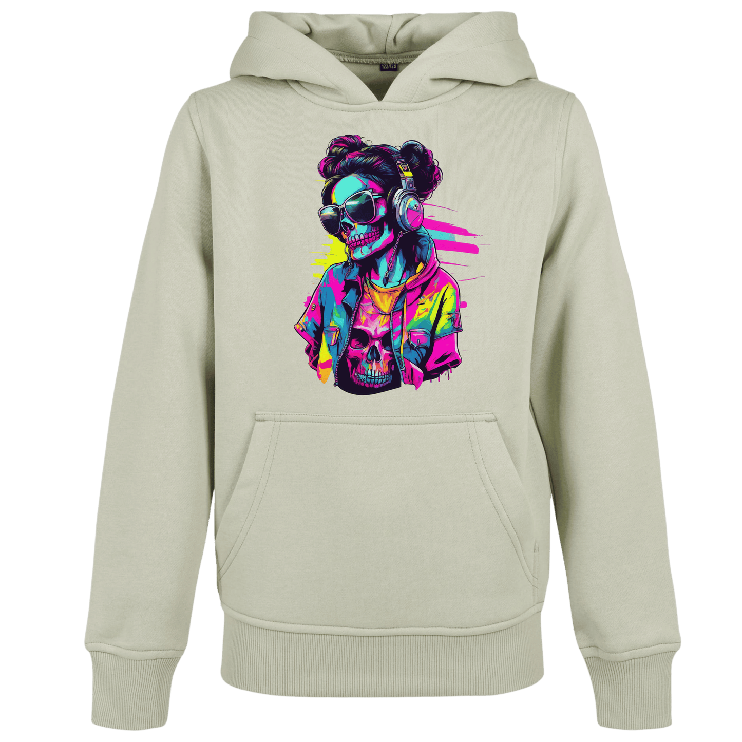Neon Frauentotenkopf
