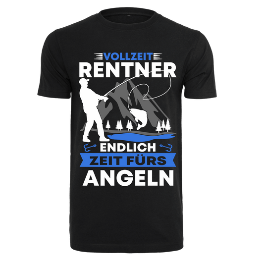 Shirt Rentner Endlich Zeit fürs Angeln