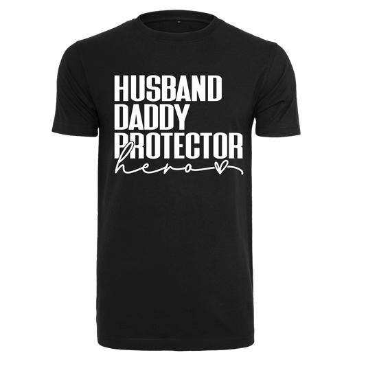 Shirt Husband Daddy Protector Hero