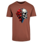 Totenkopf mit Rosen