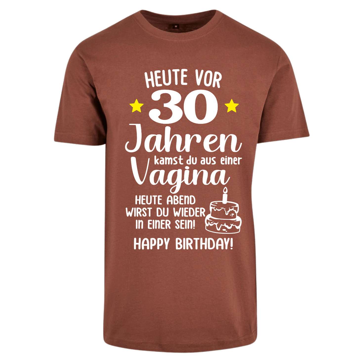 Shirt Heute vor... Personalisierbar