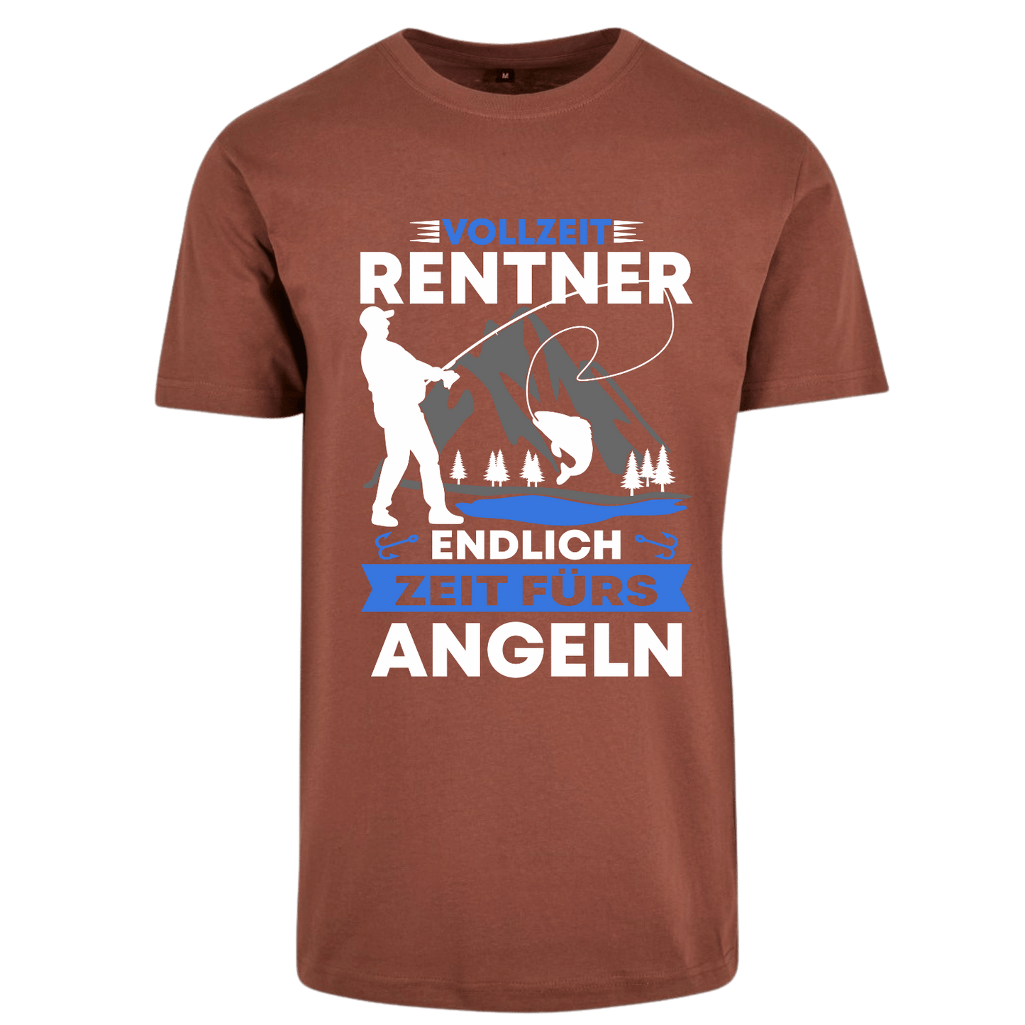 Shirt Rentner Endlich Zeit fürs Angeln