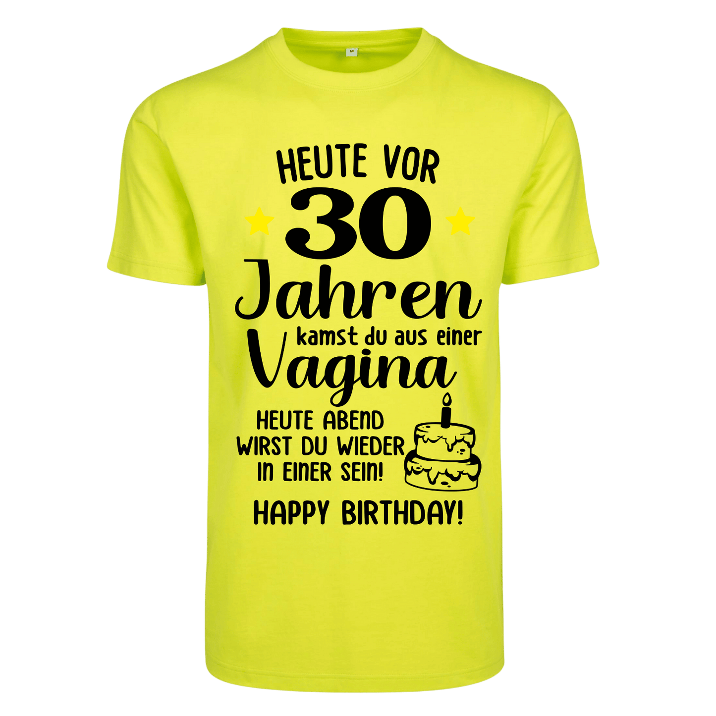 Shirt Heute vor... Personalisierbar