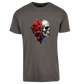 Totenkopf mit Rosen