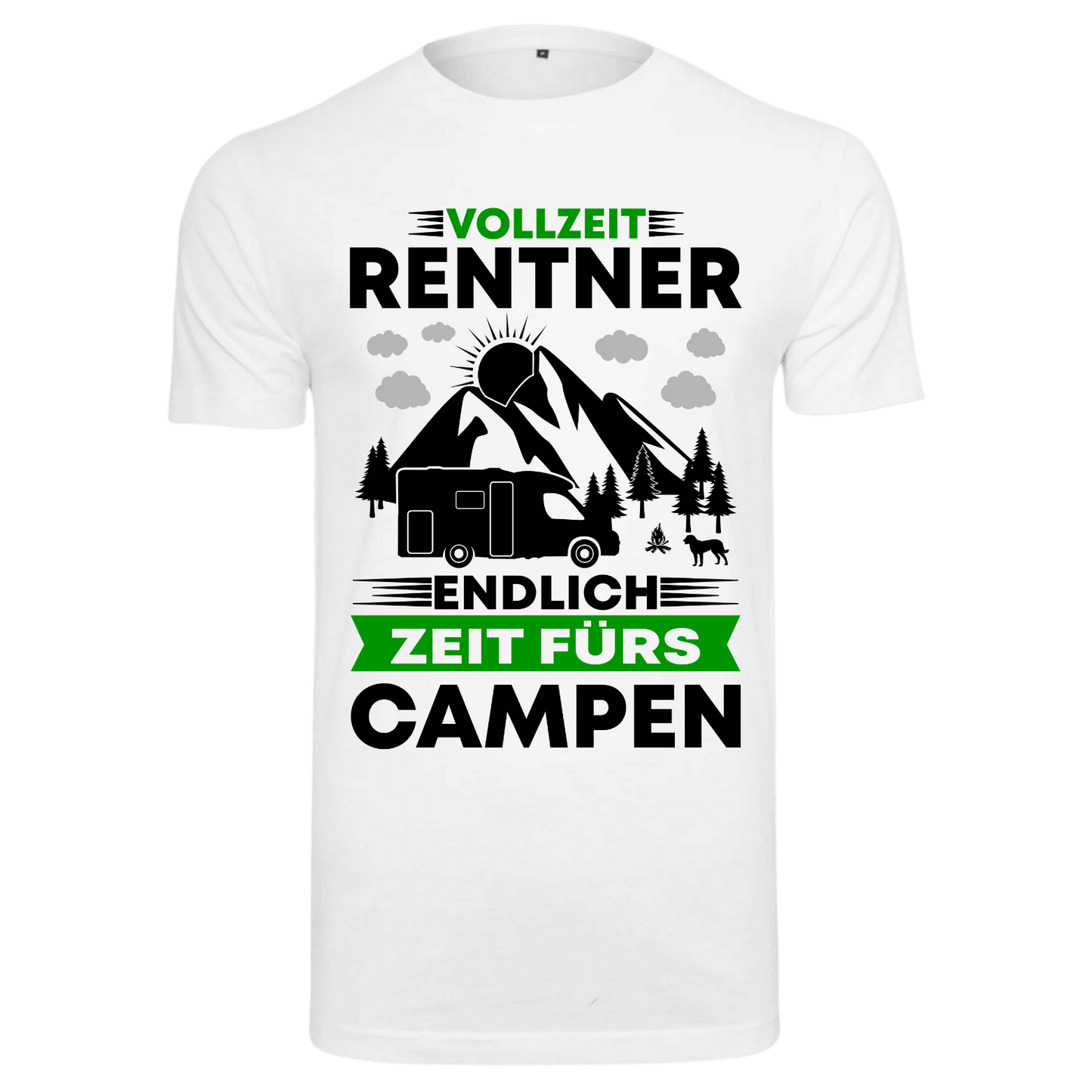 Shirt Rentner endlich Zeit fürs Campem