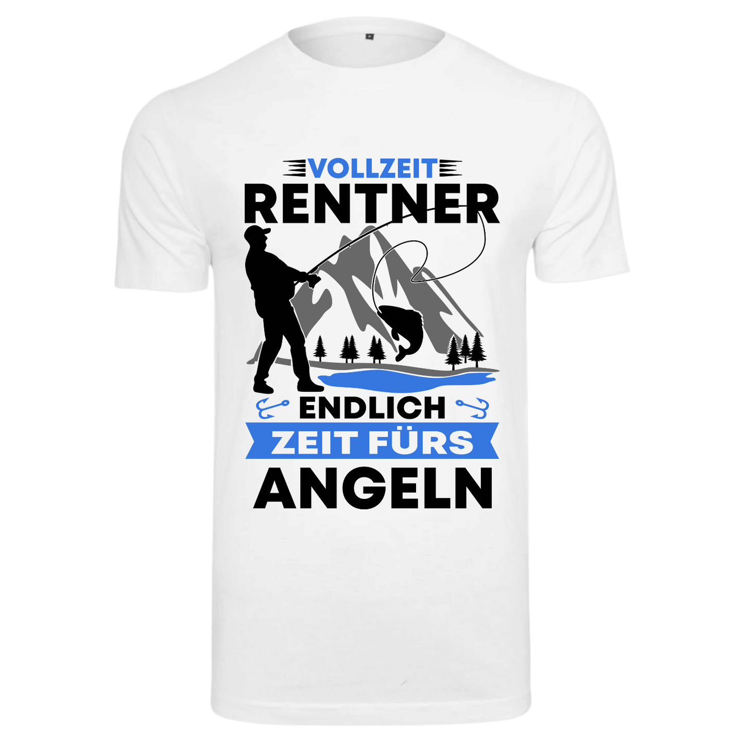 Shirt Rentner Endlich Zeit fürs Angeln