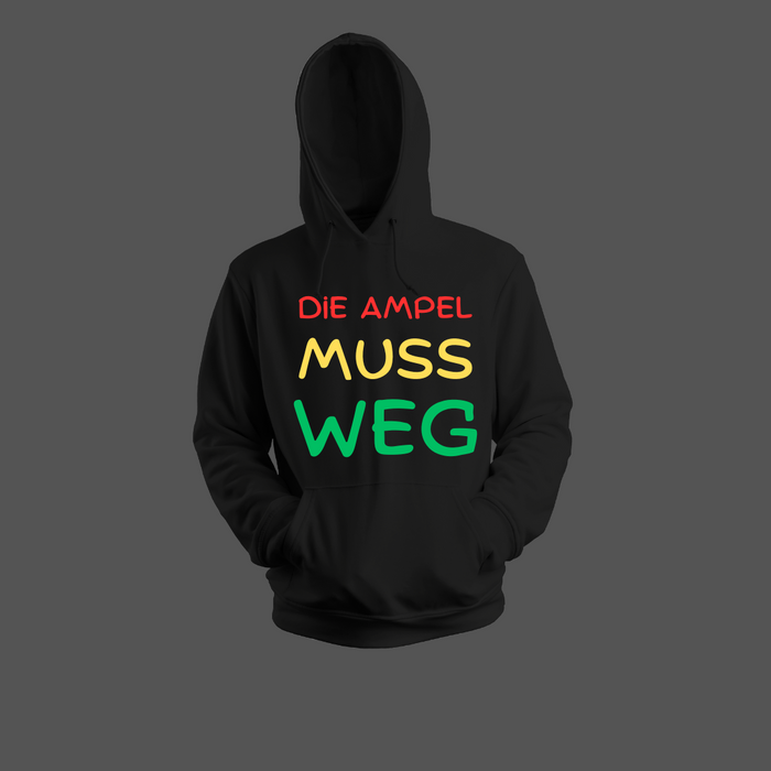 Hoodie Die Ampel Muss Weg