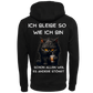 Ich bleibe so wie ich bin...-Hoodie Unisex-Lustiger Spruch