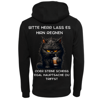 Bitte Herr lass Hirn regnen...-Hoodie Unisex-Lustiger Spruch