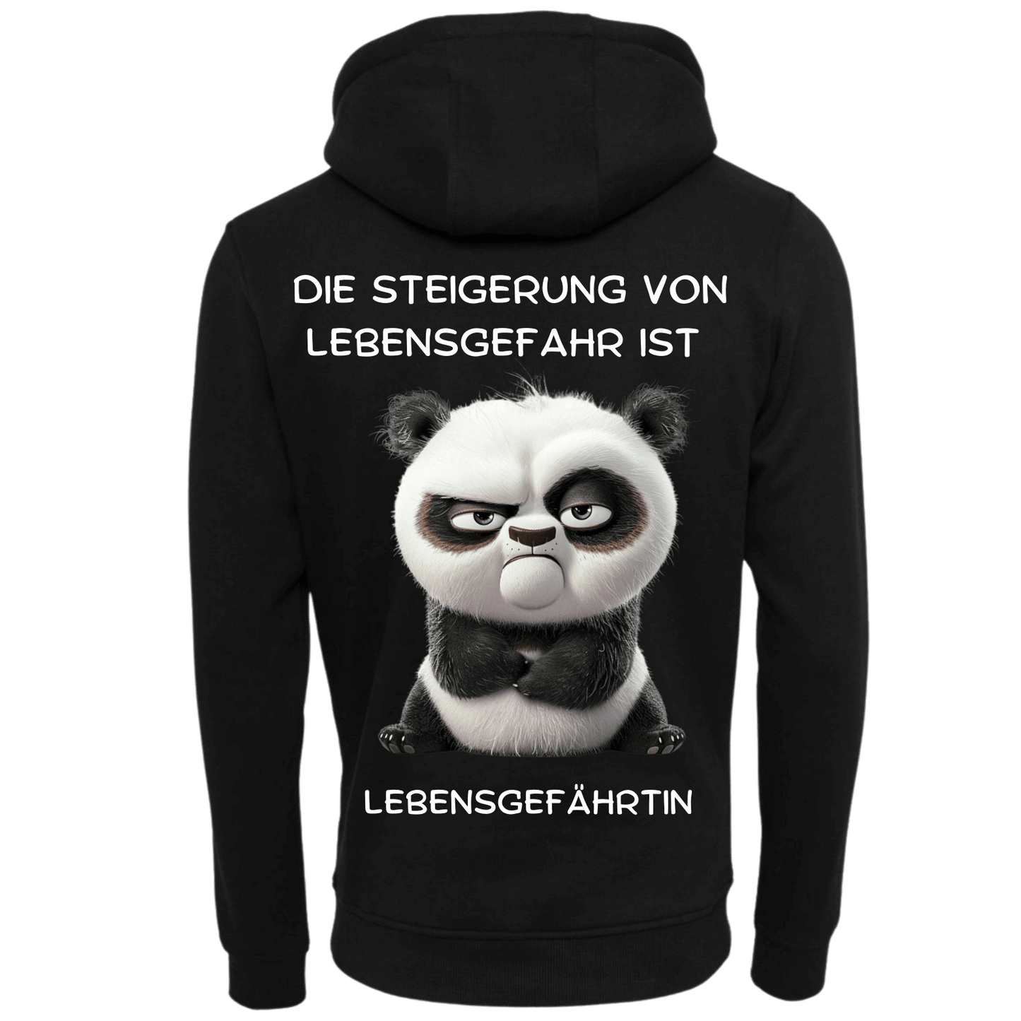 Die Steigerung von Lebensgefahr ist...-Hoodie Unisex-Lustiger Spruch