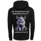 Die Steigerung von Lebensgefahr ist...-Hoodie Unisex-Lustiger Spruch