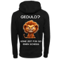 Geduld...-Hoodie Unisex-Lustiger Spruch