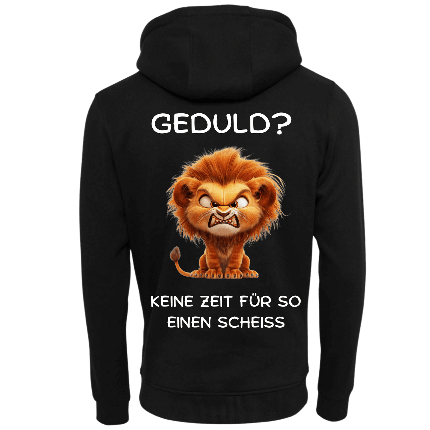Geduld...-Hoodie Unisex-Lustiger Spruch