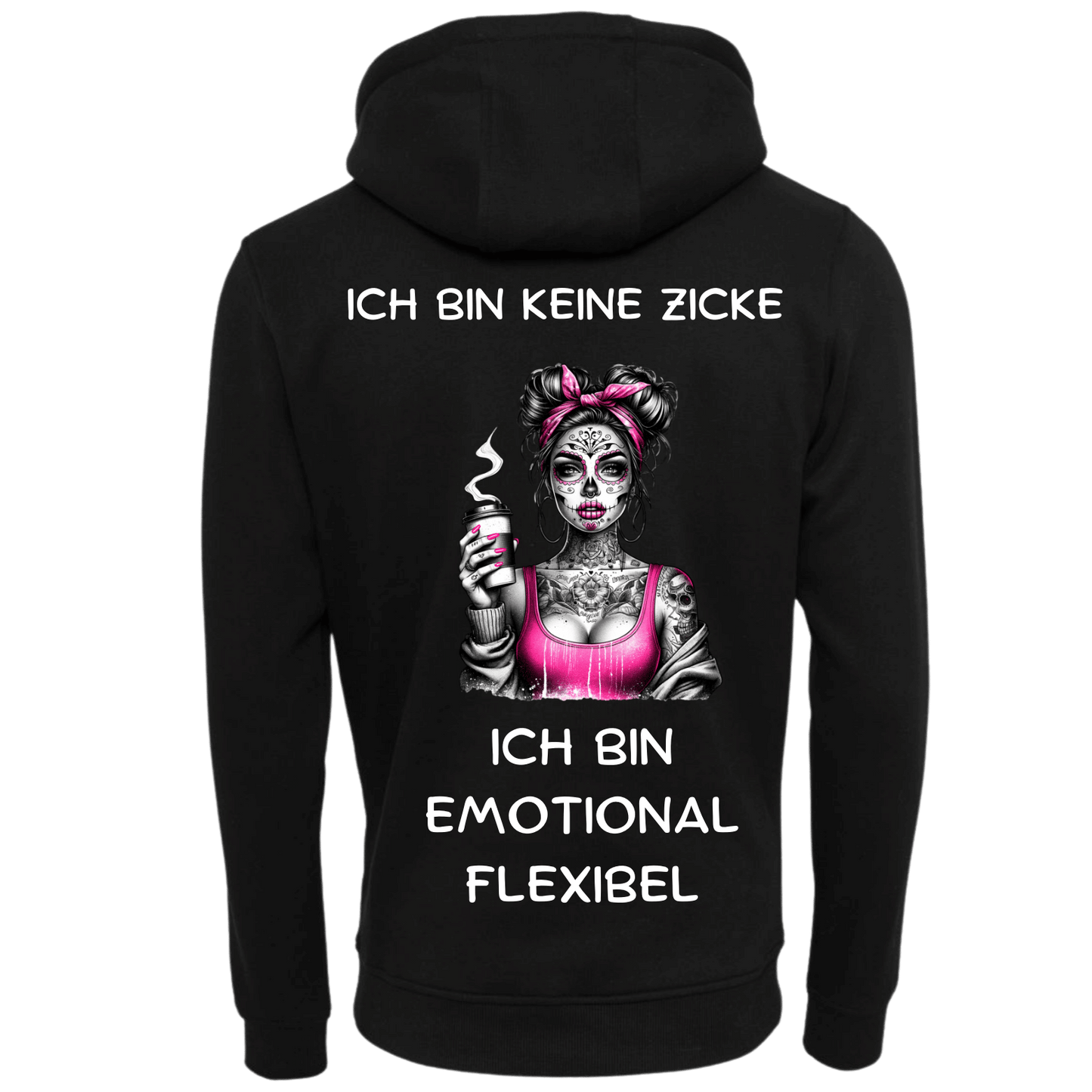 Ich bin keine Zicke...-Hoodie Unisex-Lustiger Spruch