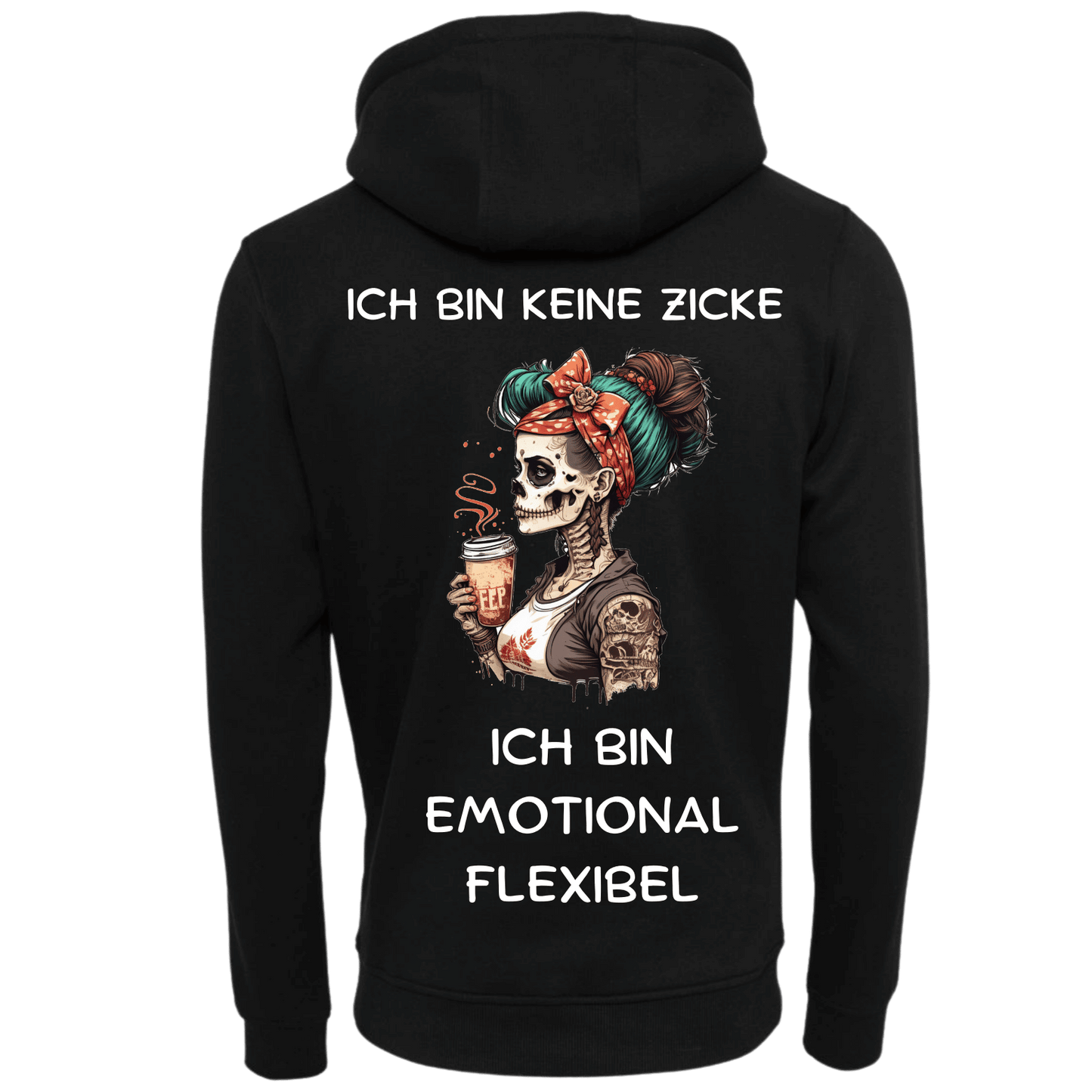 Ich bin keine Zicke...-Hoodie Unisex-Lustiger Spruch