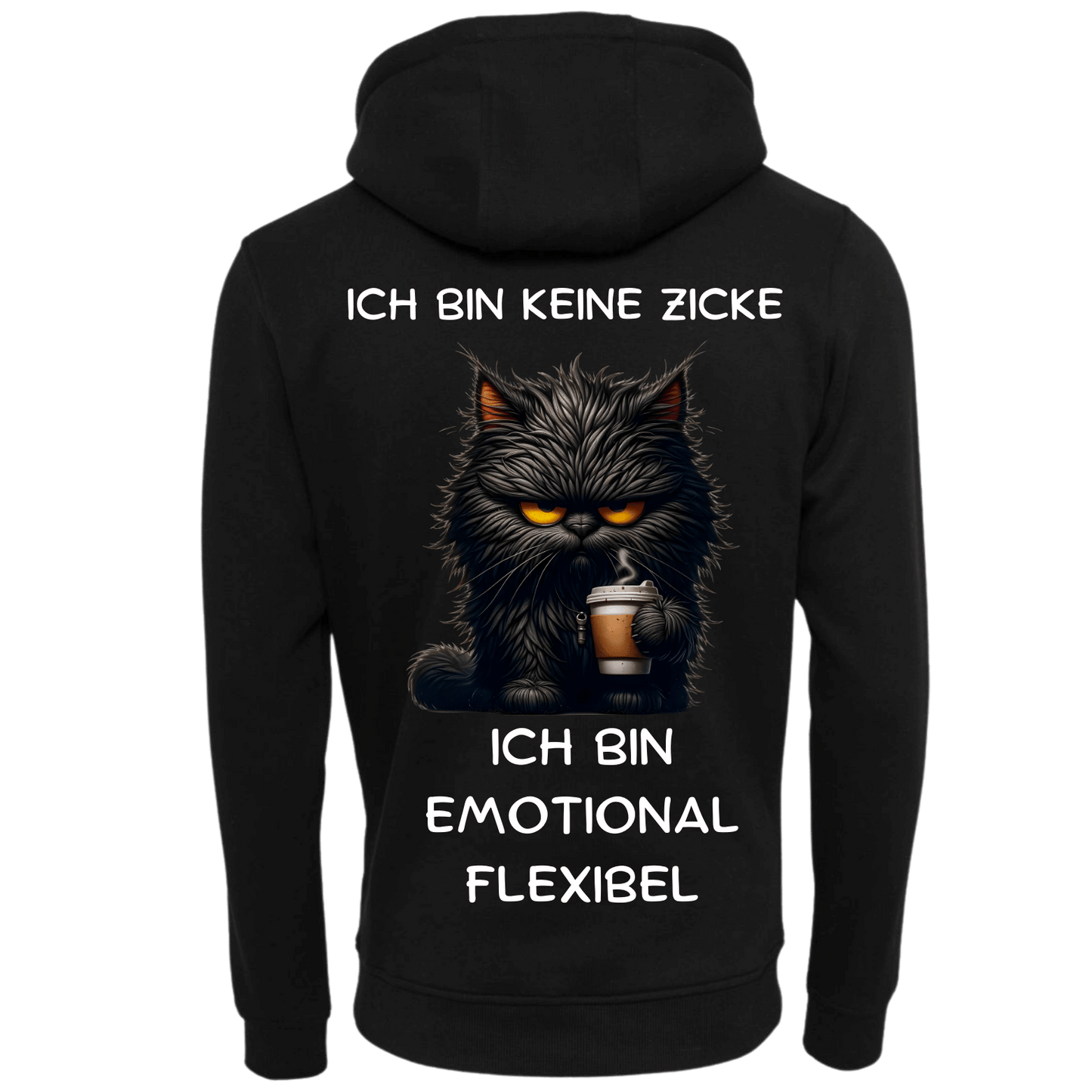 Ich bin keine Zicke...-Hoodie Unisex-Lustiger Spruch