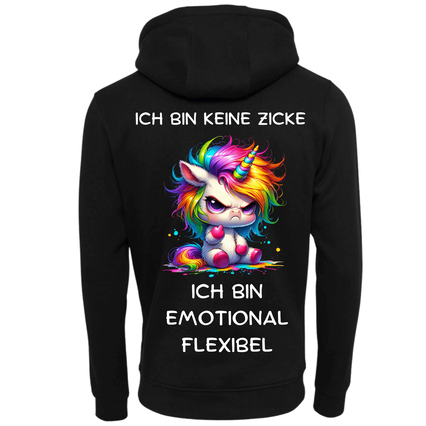 Ich bin keine Zicke...-Hoodie Unisex-Lustiger Spruch