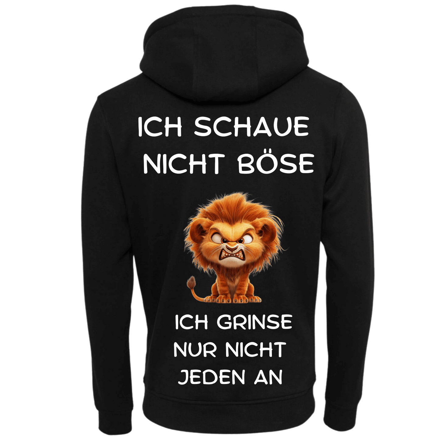 Ich schaue nicht böse...-Hoodie Unisex-Lustiger Spruch