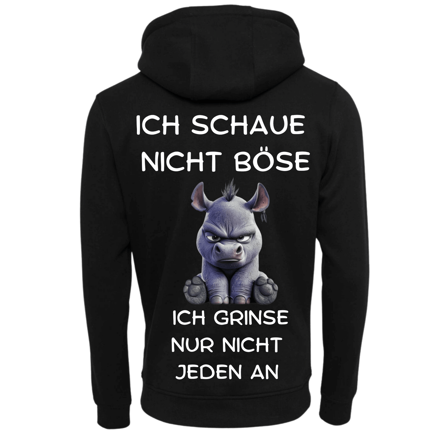 Ich schaue nicht böse...-Hoodie Unisex-Lustiger Spruch