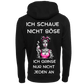Ich schaue nicht böse...-Hoodie Unisex-Lustiger Spruch
