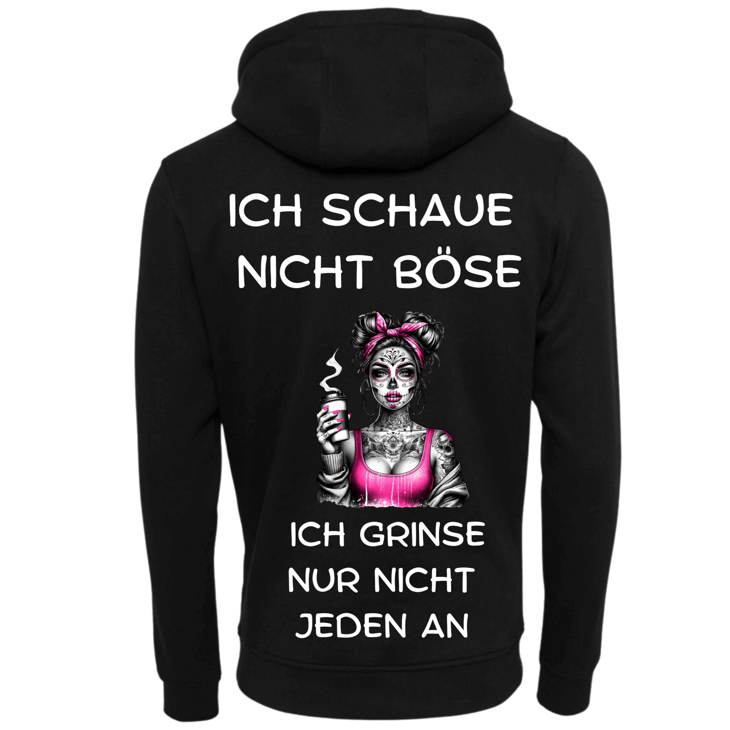 Ich schaue nicht böse...-Hoodie Unisex-Lustiger Spruch