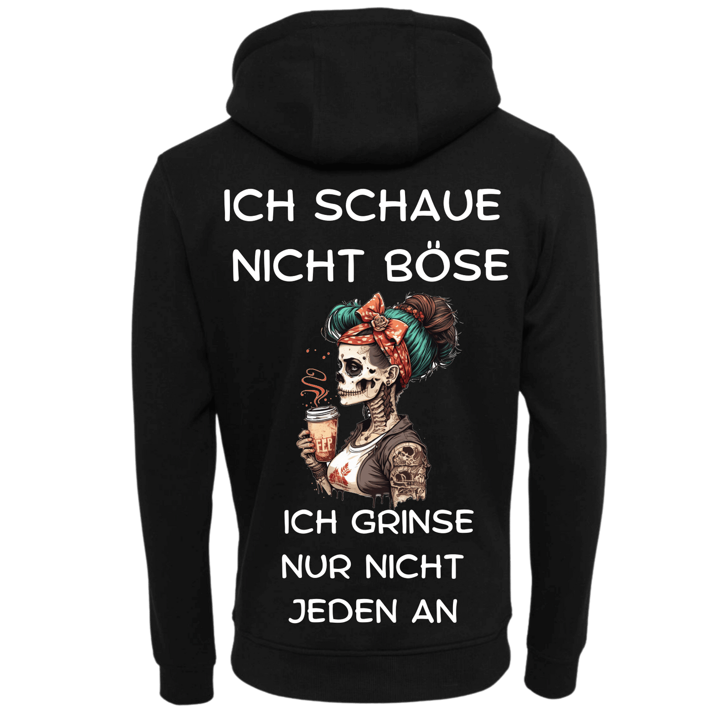 Ich schaue nicht böse...-Hoodie Unisex-Lustiger Spruch
