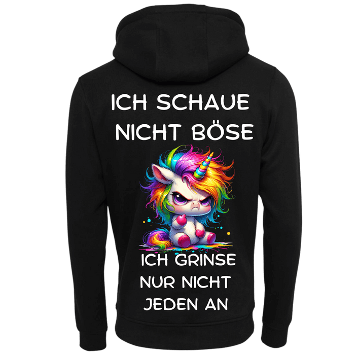 Ich schaue nicht böse