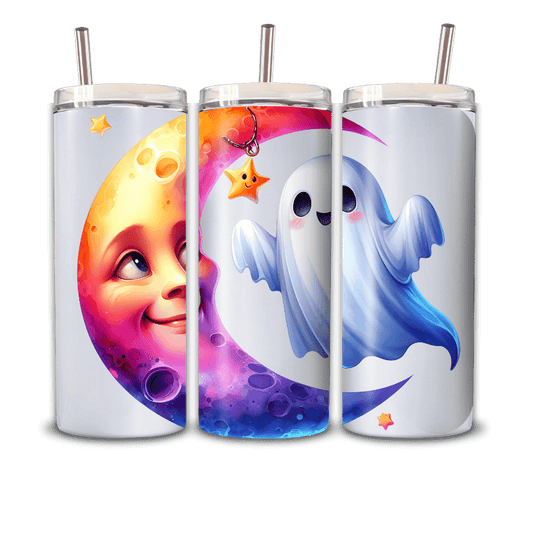 Tumbler Geist mit Mond