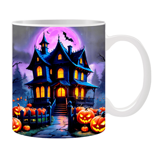 Tasse lilaner Mond