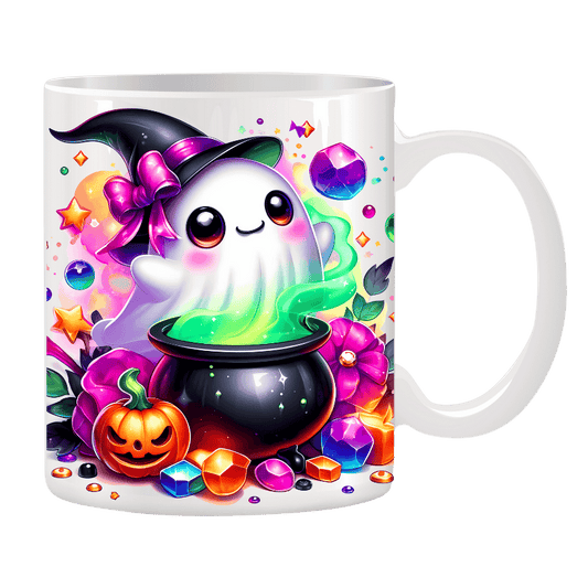 Tasse Geist mit Kessel
