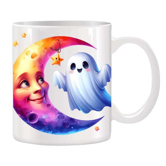 Tasse Geist mit Mond