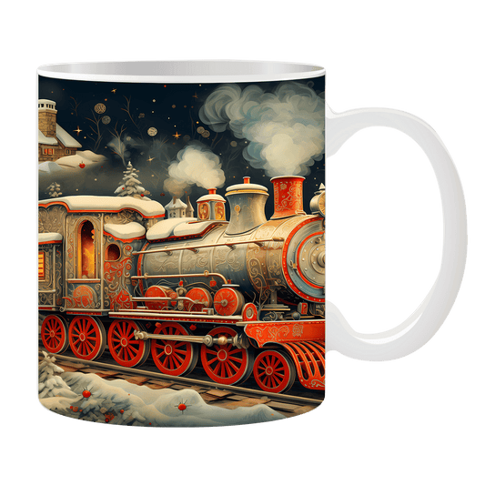Tasse Grauer Zug