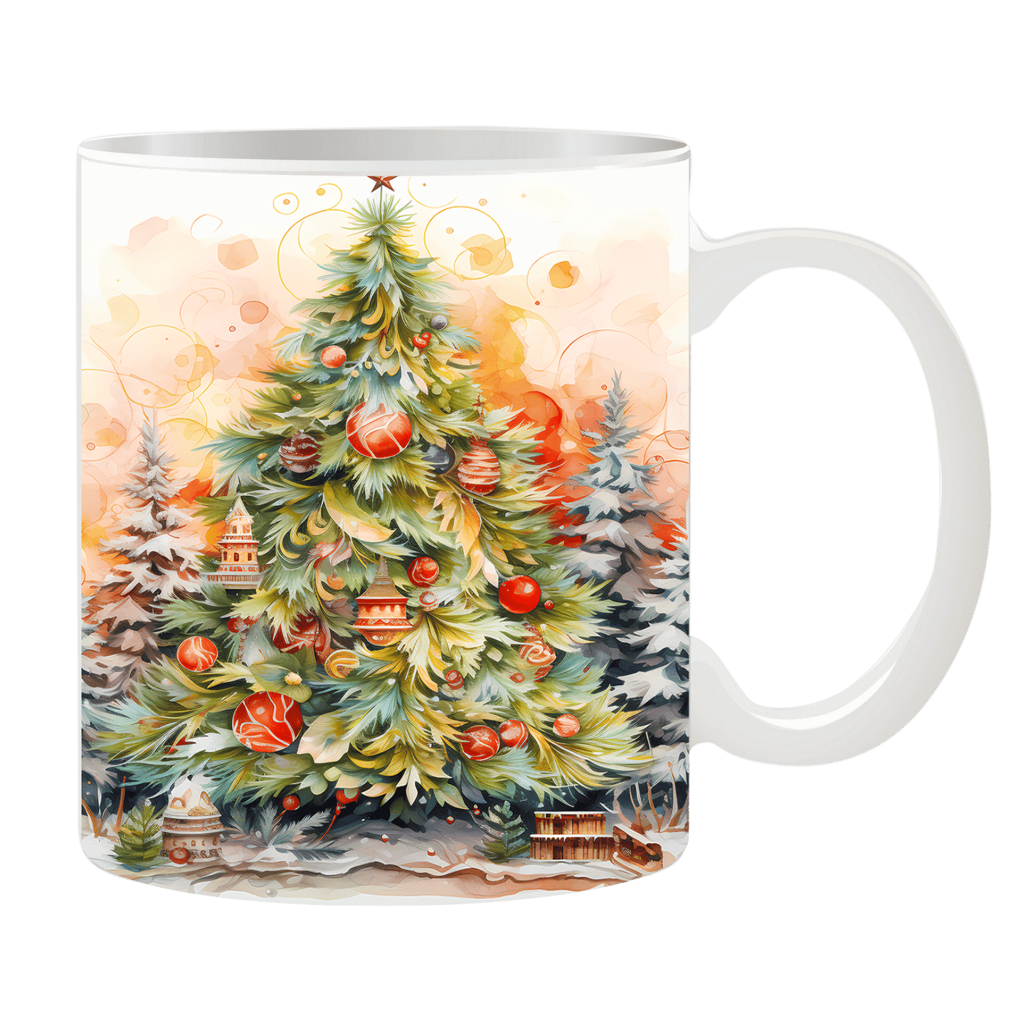 Tasse Weihnachts Baum
