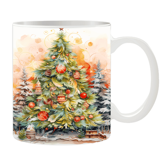 Tasse Weihnachts Baum