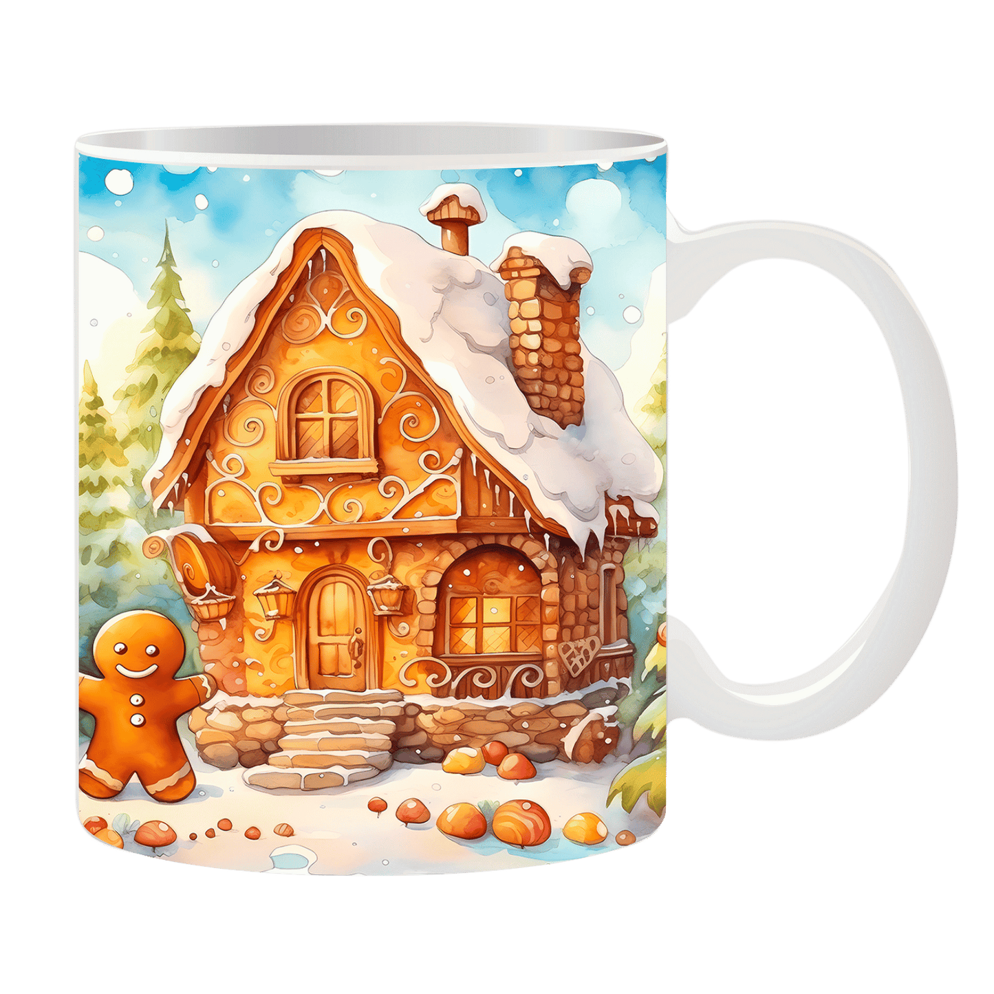 Tasse Lebkuchen Haus