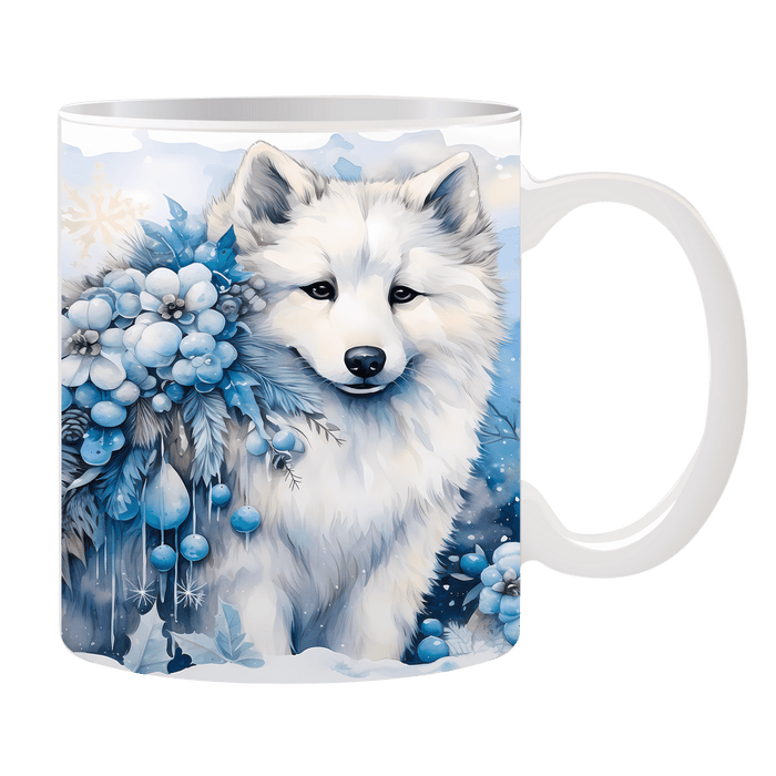 Tasse Weißer Wolf