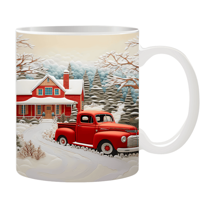 Tasse Rotes Auto