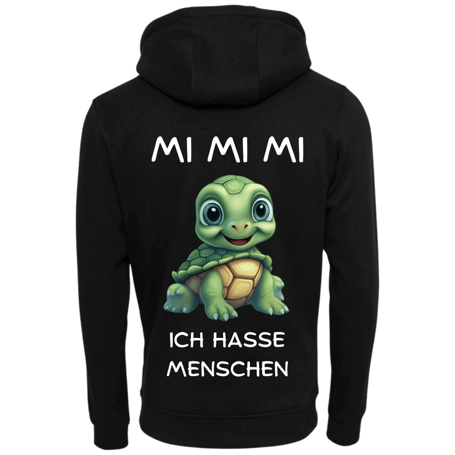 Hoodie MI MI MI Ich hasse Menschen...-Hoodie Unisex-Lustiger Spruch