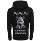 Hoodie MI MI MI Ich hasse Menschen...-Hoodie Unisex-Lustiger Spruch